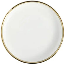 Load image into Gallery viewer, Gold Rim Dinnerware &amp; Silverware set for Her