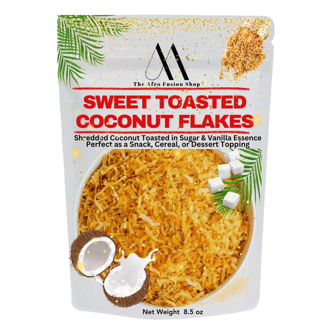 Sweet Toasted  Coconut Flakes