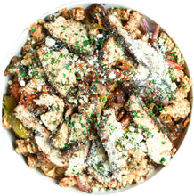 Load image into Gallery viewer, Creamy Jerk Chicken &amp; Shrimp Rasta Pasta