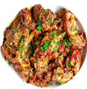 Bell Peppered Turkey Wings