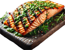 Load image into Gallery viewer, Grilled Herb Salmon, Roasted Sweet Potatoes &amp; Asparagus (6 Bowls)