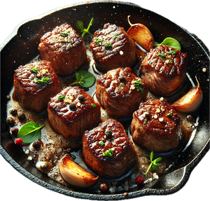 Maple Glazed Lamb Chops, Rosemary Rice & Roasted Carrots (6 Bowls)