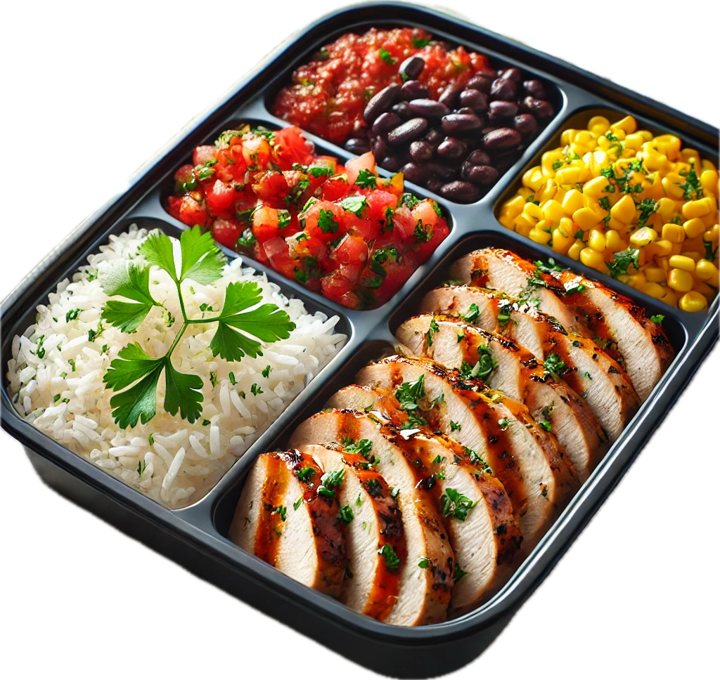 Jerk Chicken Breast Southwest Protein Power Bowl (6 Bowls)