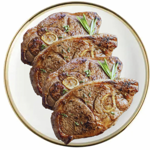 Maple Herb Glazed Shoulder Lamb Chops