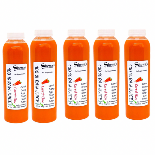 Carrot Glow 100% Juice Pk 5