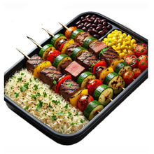 Load image into Gallery viewer, Chargrilled Beef Kabob Southwest Protein Power Bowl (6 Bowls)