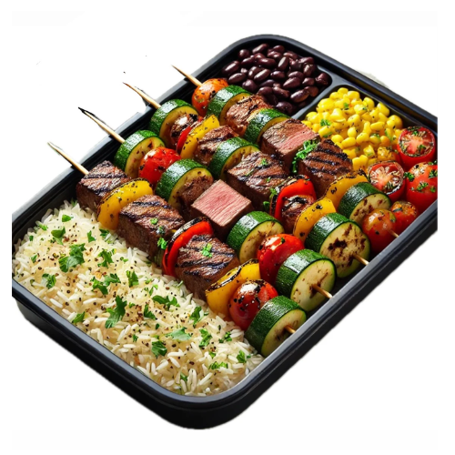 Chargrilled Beef Kabob Southwest Protein Power Bowl (6 Bowls)