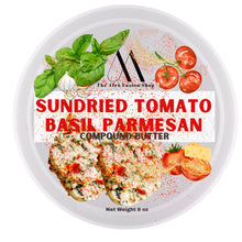 Load image into Gallery viewer, Sundried Tomato Basil Parmesan Compound Butter ™