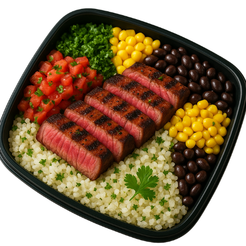 Tender Juicy Beef Suya Southwest Protein Power Bowl (6 Bowls)