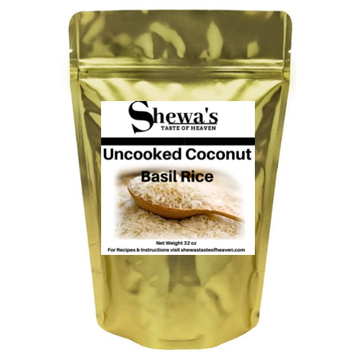 Uncooked Coconut Basil Rice 32 oz